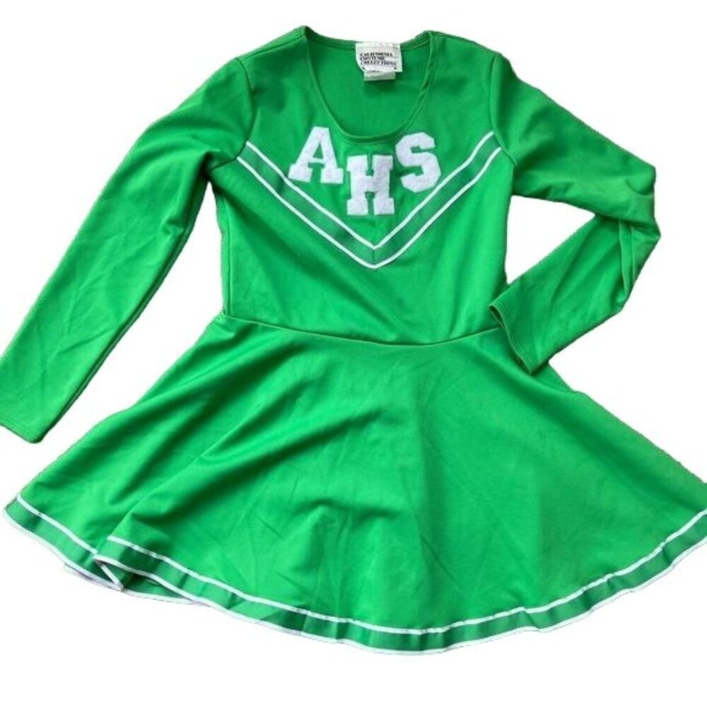 Vintage AHS Halloween Costume Cheerleader Pep Rally Horror Green Size Medium